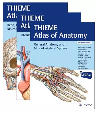 THIEME Atlas of Anatomy, Three Volume Set, Fourth Edition cover
