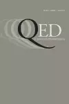 QED: A Journal in GLBTQ Worldmaking 6, No. 1 cover