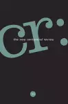 CR: The New Centennial Review 19, No. 2 cover