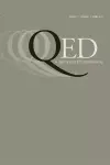 QED: A Journal in GLBTQ Worldmaking 7, No. 1 cover