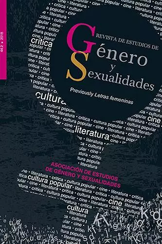 Revista de Estudios de Género y Sexualidades 44, no. 2 cover