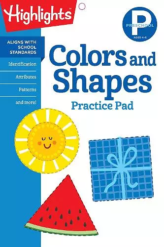 Preschool Colors and Shapes cover