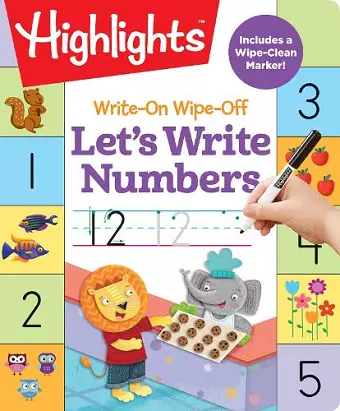 Write-on Wipe-Off: Let's Write Numbers cover