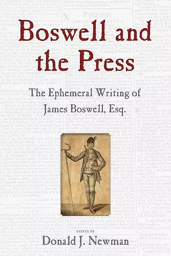 Boswell and the Press cover