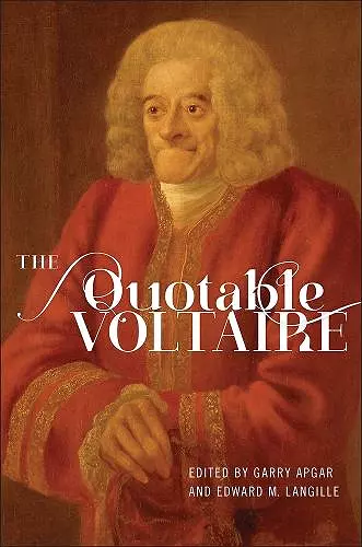 The Quotable Voltaire cover