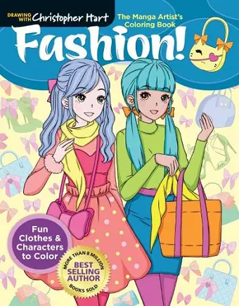 The Manga Artist's Coloring Book: Fashion! cover