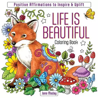 Life Is Beautiful Coloring Book cover