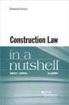 Construction Law in a Nutshell cover