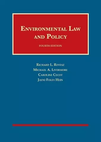 Environmental Law and Policy - CasebookPlus cover