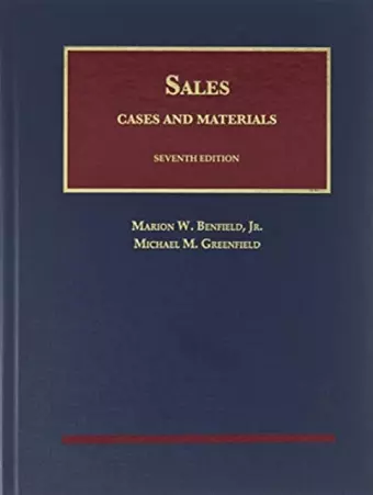 Cases and Materials on Sales - CasebookPlus cover