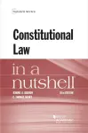 Constitutional Law in a Nutshell cover