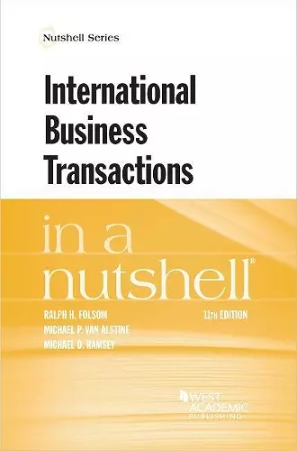 International Business Transactions in a Nutshell cover