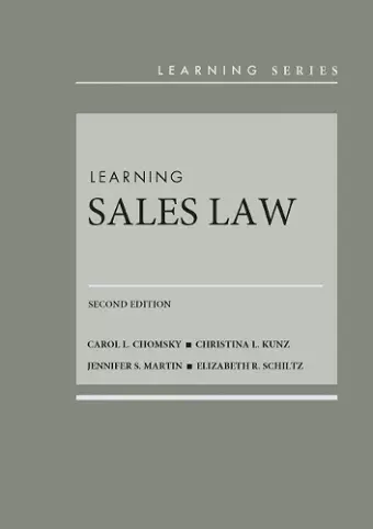 Learning Sales Law cover