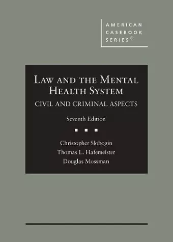 Law and the Mental Health System cover