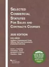 Selected Commercial Statutes for Sales and Contracts Courses, 2020 Edition cover