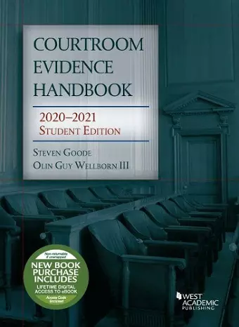 Courtroom Evidence Handbook, 2020-2021 Student Edition cover