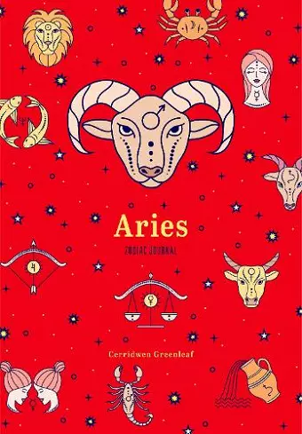 Aries Zodiac Journal cover