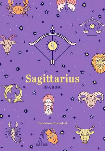 Sagittarius Zodiac Journal cover