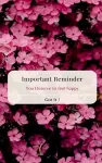 Important Reminder cover