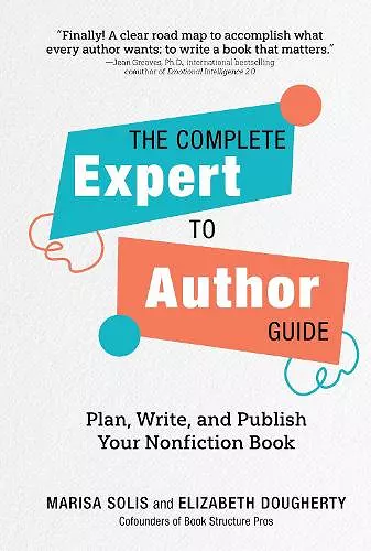 The Complete Expert-to-Author Guide cover