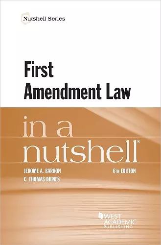 First Amendment Law in a Nutshell cover