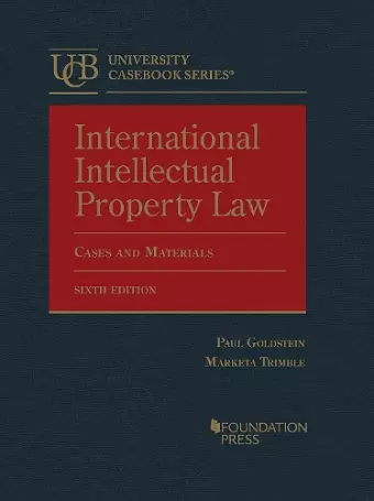 International Intellectual Property Law, Cases and Materials cover