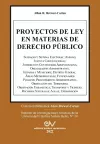 Proyectos de Ley En Materias de Derecho Público (1965-2011). cover