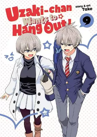 Uzaki-chan Wants to Hang Out! Vol. 9 cover