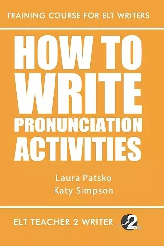 How To Write Pronunciation Activities cover