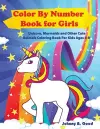 Color By Number Book for Girls cover