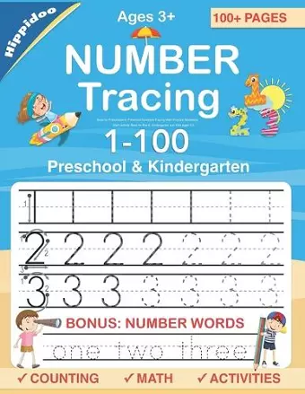 Number Tracing book for Preschoolers cover