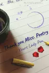 Thank You Miss Poetry cover