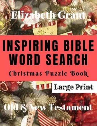 Inspiring Bible Word Search Christmas Puzzle Book cover