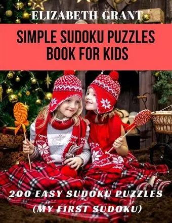 Simple Sudoku Puzzles Book For Kids cover