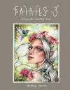 Fairies 3 Grayscale Coloring Book cover