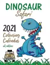 Dinosaur Safari 2021 Colouring Calendar (UK Edition) cover