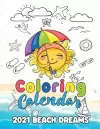 Coloring Calendar 2021 Beach Dreams cover