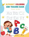 Alphabet Coloring and Tracing Book for kids cover