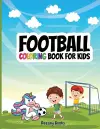 Football Coloring Book For Kids cover