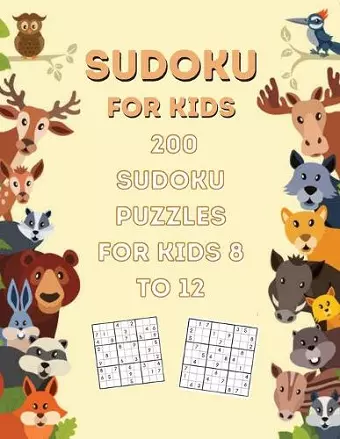 200 Sudoku Puzzles For Kids Ages cover