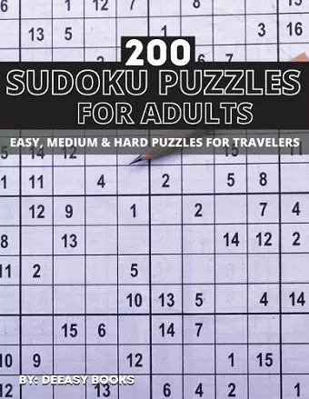 Sudoku Puzzles For Adults cover