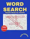 Word Search Puzzle Book For Adults cover