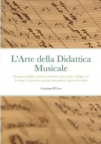 L'Arte della Didattica Musicale cover