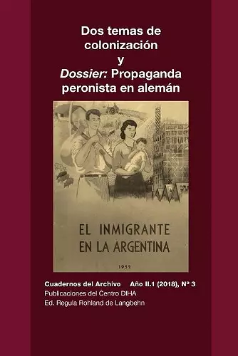 Dos temas de colonización y Dossier cover