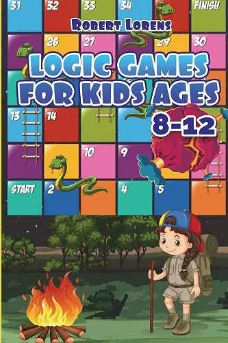 Logic Games For Kids 8-12 cover