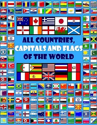 All countries, capitals and flags of the world cover