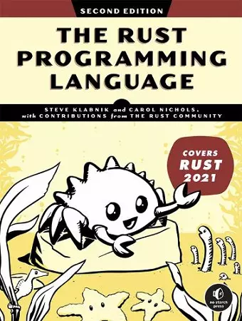 The Rust Programming Language: 2nd edition cover