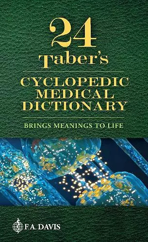 Taber's Cyclopedic Medical Dictionary cover