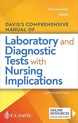 Davis's Comprehensive Manual of Laboratory and Diagnostic Tests With Nursing Implications cover