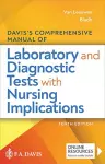 Davis's Comprehensive Manual of Laboratory and Diagnostic Tests With Nursing Implications cover